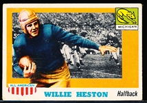1955 Topps All American Football- #93 Willie Heston, Michigan