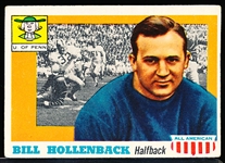 1955 Topps All American Football- #96 Bill Hollenbeck, Penn