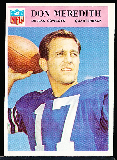 1966 Philly Fb- #61 Don Meredith, Cowboys