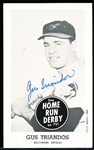 Autographed 1988 C.C.C. Home Run Derby MLB Reprint Card- Gus Triandos, Orioles