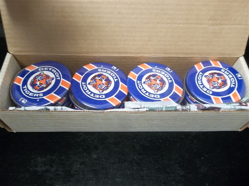 1980’s-90’s Detroit Tigers MLB 3-½” Diameter Logo Pins- 40 Pins