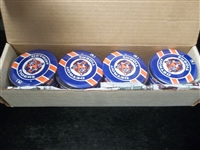 1980’s-90’s Detroit Tigers MLB 3-½” Diameter Logo Pins- 40 Pins