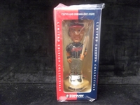 Autographed 2002 Forever Collectibles Omar Vizquel Cleveland Indians Limited Edition Bobblehead in Original Box