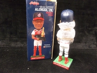 Autographed 2012 BD&A Cleveland Indians Sandy Alomar, Jr. 1997 All-Star Game MVP Stadium Give-Away Bobblehead