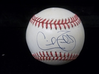 Autographed Cecil Fielder Official AL MLB Baseball