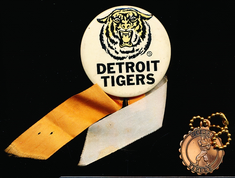 2 Diff. Detroit Tigers MLB Items