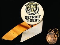 2 Diff. Detroit Tigers MLB Items