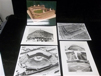 Ebbets Field (Brooklyn, NY)- 5 Diff. B/W and Color 8” x 10” Photos/Models