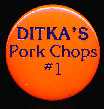 Inventive Incentives “Ditka’s Pork Chops #1” Ftbl. 2-1/8” Diameter Pin