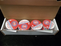 1988 Detroit Pistons Eastern Conference Champions NBA 3 ½” Diameter Logo Pins- 40 Pins