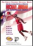 1999 Michael Jordan An American Hero 4-¼” x 6” Promotional Handout
