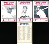 1984 Decathlon Corp. “Negro League Baseball Stars”- 82 Diff.