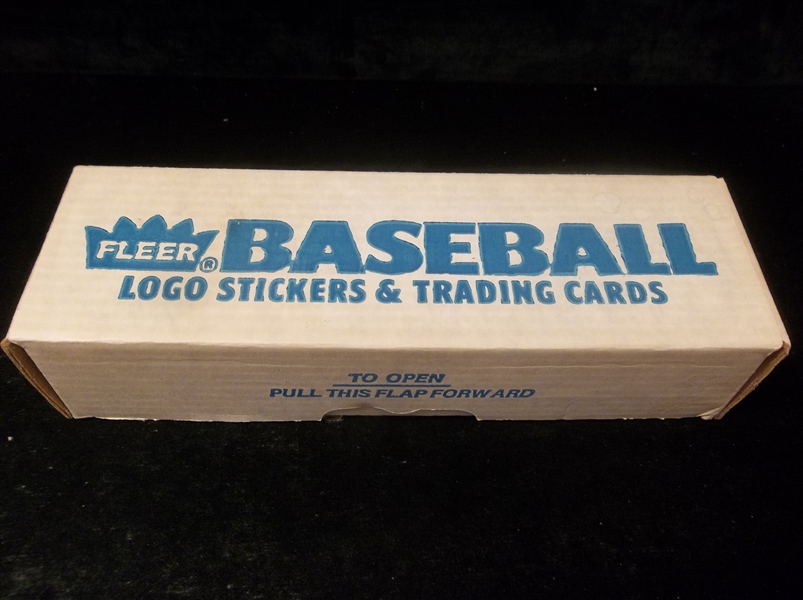1987 Fleer Baseball Factory Set of 672