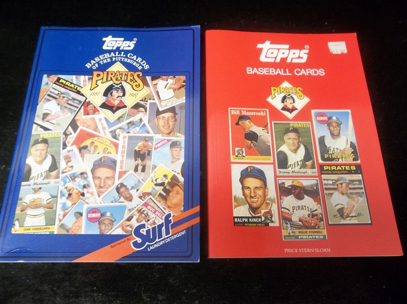 Two Diff. Pittsburgh Pirates Books