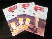 Dec. 1991 Magnum Comics- Mickey Mantle #1- 3 Issues