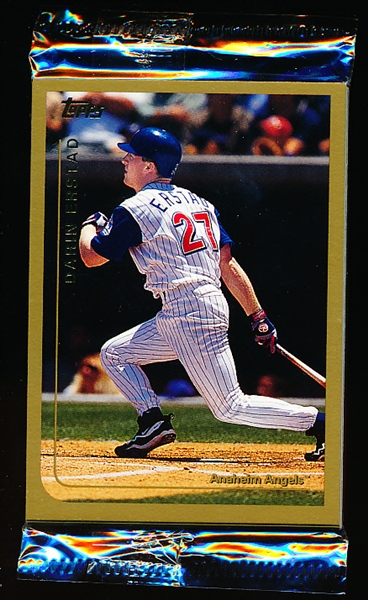 1999 Topps Baseball- One Unopened Pre-Production Promo Pack Set of 6