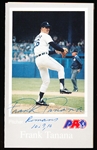 Autographed Frank Tanana Pro Athlete Outreach Christian Leadership Foldout