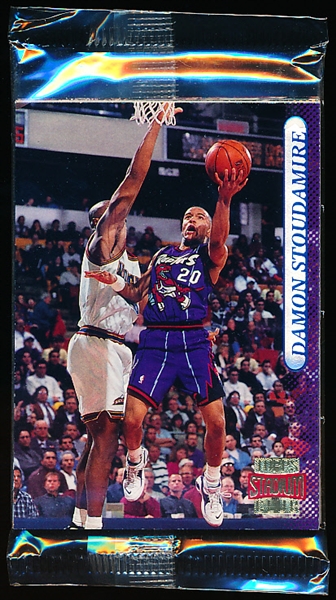 1996-97 Stadium Club Basketball- One Unopened Promo Pack Set of 6 Cards