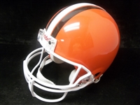 Riddell Cleveland Browns Authentic Large (7-1/4-7-3/4) Full Sized Helmet with Metal Face Mask