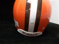 Riddell Cleveland Browns Authentic Large (7-1/4-7-3/4) Full Sized Helmet with Metal Face Mask