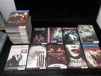 Large Video Store “Horror” Film 5-1/2” x 8” Advertising Cards- Approx. 375 Asst.
