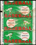 1954 Bowman Baseball- 5 Cent Undated Wrapper