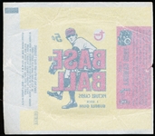 1968 Topps Baseball- 5 Cent Wrapper