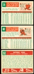 1959 Topps Baseball- 3 Diff