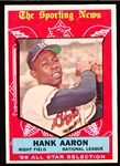 1959 Topps Baseball- #561 Hank Aaron All Star- Hi#