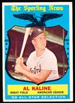 1959 Topps Baseball- #562 Al Kaline All Star- Hi# 