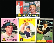 Four Baseball Cards