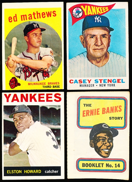 Four Baseball Cards