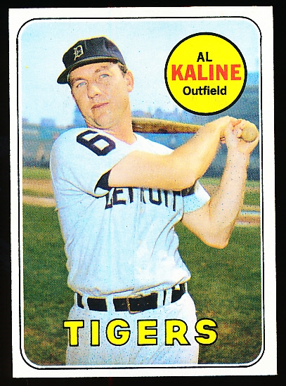 1969 Topps Baseball- #410 Al Kaline, Tigers