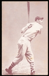 1939-46 Salutation Bb Exhibit- Sincerely, Lou Boudreau