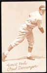 1939-46 Salutation Bb Exhibit- Yours Truly, Paul Derringer