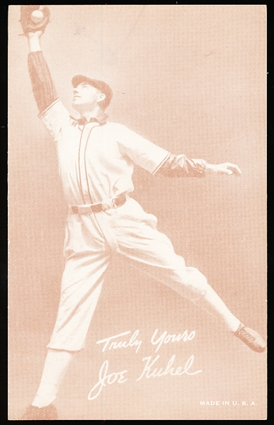 1939-46 Salutation Bb Exhibit- Truly Yours, Joe Kuhel