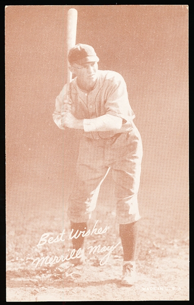 1939-46 Salutation Bb Exhibit- Best Wishes, Merrill May