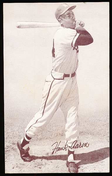 1947-66 Baseball Exhibit-Hank Aaron