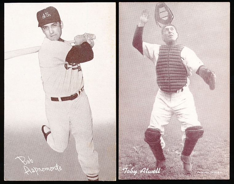 1947-66 Baseball Exhibits- 2 Diff
