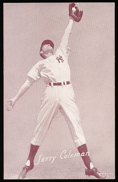 1947-66 Baseball Exhibit- Jerry Coleman, Yankees