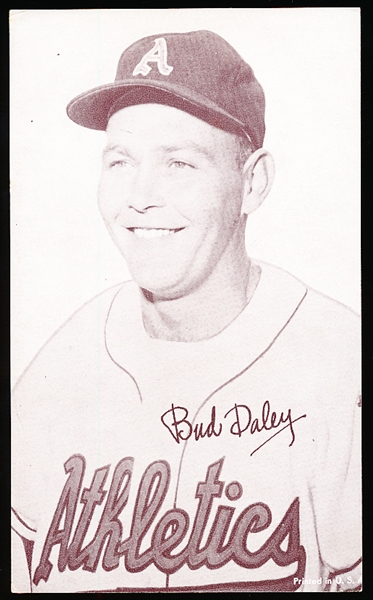 1947-66 Baseball Exhibit- Bud Daley, Athletics