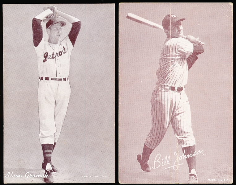 1947-66 Baseball Exhibit- 2 Diff