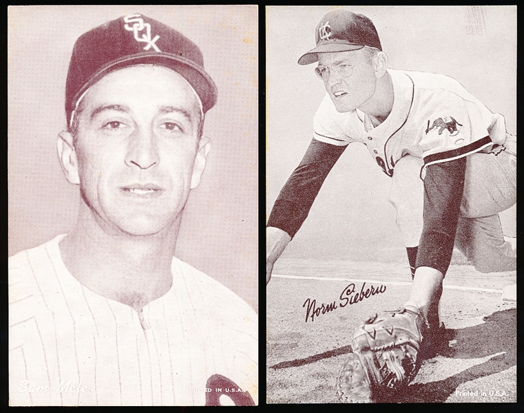 1947-66 Baseball Exhibit- 2 Diff