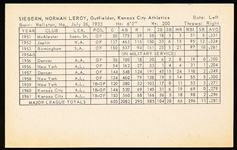 1947-66 Baseball Exhibit- 2 Diff