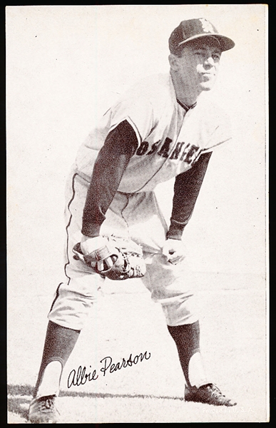 1947-66 Baseball Exhibit- Albie Pearson, Los Angeles