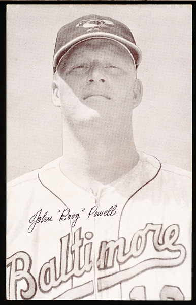 1947-66 Baseball Exhibit- John “Boog” Powell