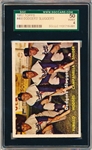 1957 Topps Baseball- #400 Dodgers Sluggers- Furillo/ Hodges/ Campanella/ Snider- SGC 50 (Vg-Ex 4)