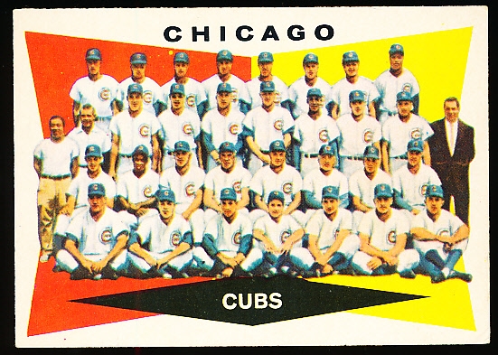 1960 Topps Baseball- #513 Chicago Cubs Team- Hi#