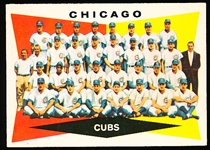 1960 Topps Baseball- #513 Chicago Cubs Team- Hi#