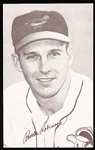 1963 Stat Back Baseball Exhibit- Brooks Robinson- Red Print Back